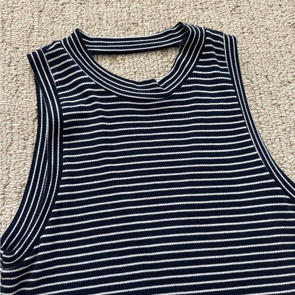 NWT! Striped Black and White Tank Top - Picture 3 of 6